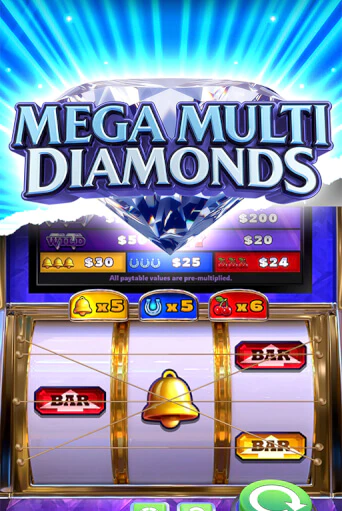 Демо игра Mega Multi Diamonds играть онлайн | Casino X Official бесплатно